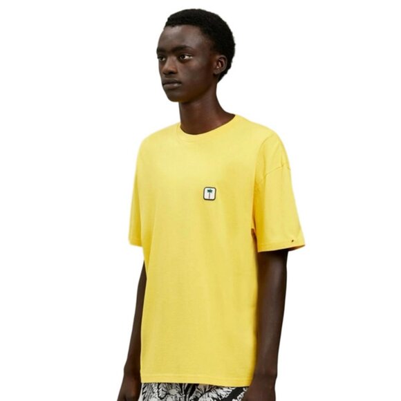 Palm Angels Yellow PXP Palm Patch T-shirt - Small, Authentic 🇮🇹 - Picture 6 of 16